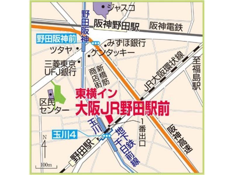 Toyoko Inn Osaka Jr Noda Ekimae Luaran gambar